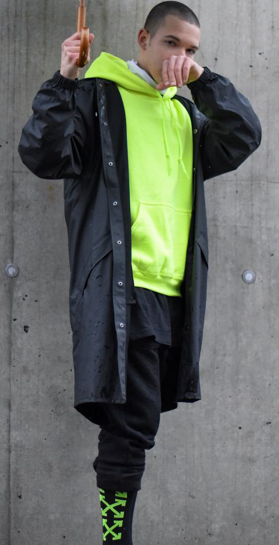 Roupa neon para hot sale homem